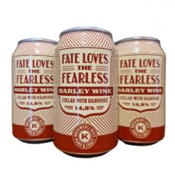 KEES x Bravoure - Fate loves the fearless - Little Beershop