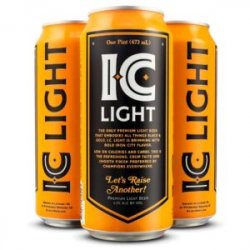 Iron City Light Premium Light Lager  6 pack16 oz cans - Beverages2u