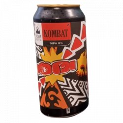 Kombat Kom Beer                                                                                                  Doble New England IPA - OKasional Beer