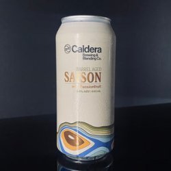 Caldera Brewing & Blending Co., Barrel Aged Saison with Passionfruit, 440ml - My Beer Dealer