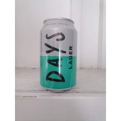 Days Lager 0% (330ml can) - waterintobeer