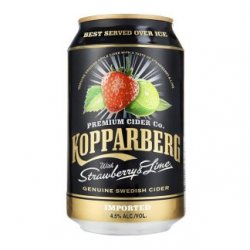 Kopparberg Strawberry & Lime Cider 24 x 330ml Cans - Click N Drink