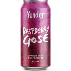 Yonder Brewing Raspberry Gose 440ml (4%) - Indiebeer
