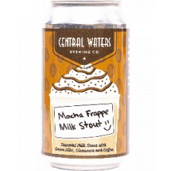 Central Waters Brewing Co Mocha Frappe - Half Time