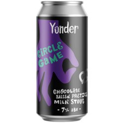 Yonder Circle Game Chocolate Salted Pretzel Milk Stout 440ml (7%) - Indiebeer