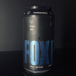 Fox Friday Craft Brewery, Pale Ale, 375ml - My Beer Dealer