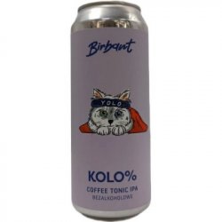 Browar Birbant Kolo% Coffee Tonic IPA menos de 0,5% - OKasional Beer