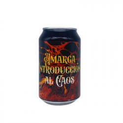 Octavo Arte & La Calavera Amarga Introducción Al Caos Hazy IPA 33cl - Beer Sapiens