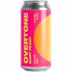 Overtone Brewing Co - Giant Peach - Left Field Beer