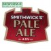 Smithwicks - Pale Ale - 4.5% ABV, 30l Keg (53 Pints) 