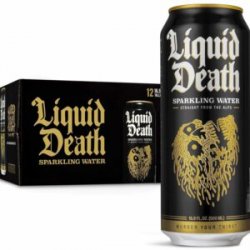 Liquid Death Sparkling Water 8 pack19.2 oz can - Beverages2u