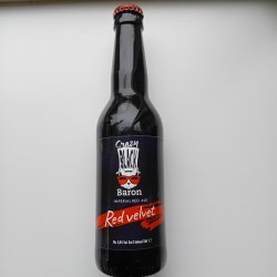 Black Baron collab Crazy Black Cat Red Velvet Imperial Red Ale - 330ml - 9.6% - GUN Speciaalbieren