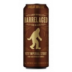 Great Divide Barrel Aged Yeti Imperial Stout 473mL - The Hamilton Beer & Wine Co