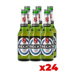 Becks Analcolica 33cl - Cassa da 24 Bottiglie - Bottle of Italy