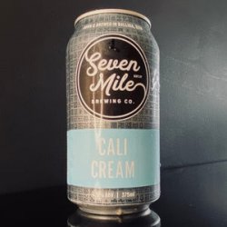 Seven Mile Brewing Co., Cali Cream, 375ml - My Beer Dealer