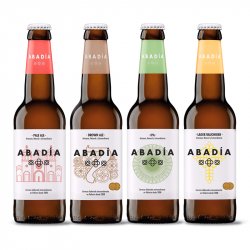 4 variedades pack 12 cervezas 33 cl - Cervezas Abadía