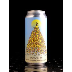 Hudson Valley  Isosceles  Sour DIPA Ananas Zeste d’Orange Vanille  8% - Quaff Webshop