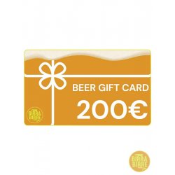 Beer gift card 200 € - Birra e Birre