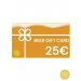 Beer gift card 25 € 