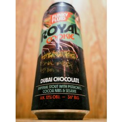 Funky Fluid Royal Cookie: Dubai Chocolate