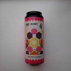 ReCraft Fruity Samba Catharina Sour - 500ml - 4,5% - GUN Speciaalbieren