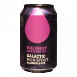 Big Drop Big Drop - Galactic Milk Stout - 0.5% - 33cl - Can - La Mise en Bière