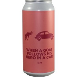 Pomona Island Brew Co. WHEN A GOAT FOLLOWS HIS HERO IN A CAR