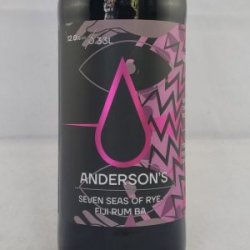 Andersons Brewery Seven Seas of Rye Fiji Rum BA - Gedeelde Vreugde