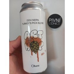 Obora Art of Hop DDH NEIPA 5# Turkey’s Pick Blend 14°6% 0,5l - Pivní lednice