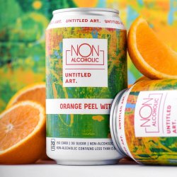 Untitled Art — Orange Peel Wit, 6-pack of 12 oz cans - Minus Moonshine