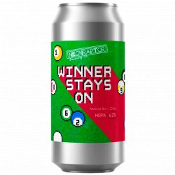 Neon Raptor Brewing Co - Winner Stays On - Left Field Beer