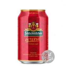 Bia Feldschloesschen Resever 5.3% – Lon 330 ml  Thùng 24 Lon - First Beer – Bia Nhập Khẩu Giá Sỉ