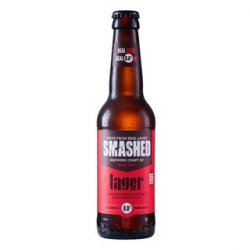 Smashed Lager Beer 0.05% AF 12 x 330ml NRB - Click N Drink