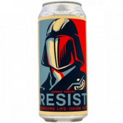 Adroit Theory  RESIST (Ghost RESIST) - Rebel Beer Cans