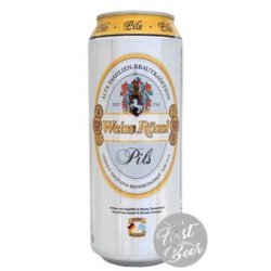 Bia Weiss Roessl Pils 4.9% – Lon 500ml – Thùng 24 Lon - First Beer – Bia Nhập Khẩu Giá Sỉ