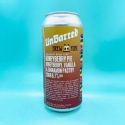 UnBarred Brewery. Honeyberry Pie [Pastry Sour] - Alpha Bottle Shop & Tap