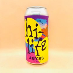 ABYSS Brewing. Hi LIfe [IPA] - Alpha Bottle Shop & Tap