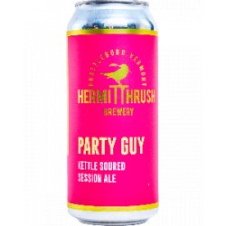 Hermit Thrush Brewery Party Guy - Half Time