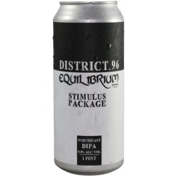 District 96 Beer Factory Stimulus Package