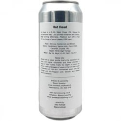 Baron Brewing Hot Head