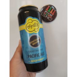 Thrills Gold Coast Pacific Ale 12°5% 0,5l - Pivní lednice