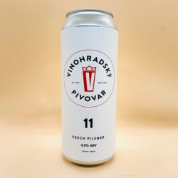 Vinohradský Pivovar. Vinohradská 11 [Pilsner] - Alpha Bottle Shop & Tap