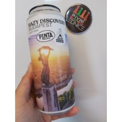 Pinta Hazy Discovery Budapest 20°7,5% 0,5l - Pivní lednice