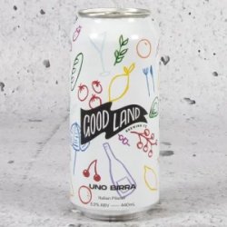 Good Land Uno Birra Italian Pilsner - Mr West