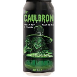 Double Vision The Cauldron Fresh Hop Hazy IPA 440ml - The Beer Cellar