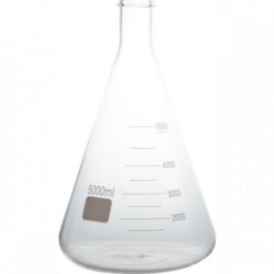 Matraz Erlenmeyer (5000 ml) - Cerveza Casera