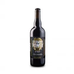 Chapote Colombia Power, bière brune stout 75cl - Beertastic