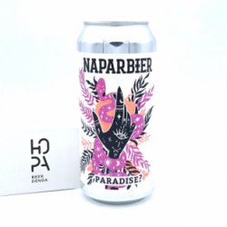 NAPARBIER Paradise? Lata 44cl - Hopa Beer Denda