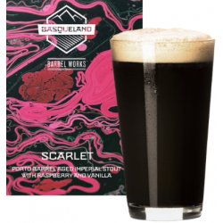 Basqueland- Scarlet Pastry Stout - Port Barrel, Touch of Raspberry & Vanilla - La Guiri Bar