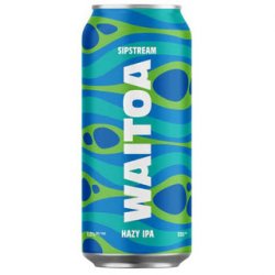 Waitoa Sipstream Hazy IPA 440ml - The Beer Cellar